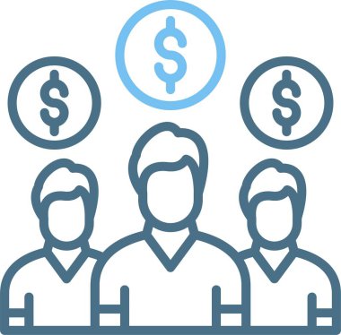 Liderlik Satırı İki Renk Simgesi