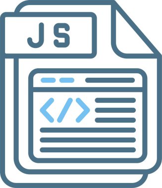 JS Satır İki Renk Simgesi