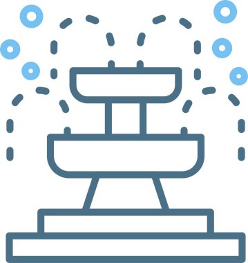 Çeşme Satırı İki Renk Simgesi