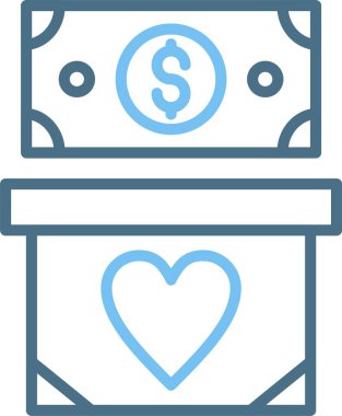 Paket Satırı İki Renk Simgesi