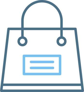 Alışveriş Torbası İkinci Renk Simgesi