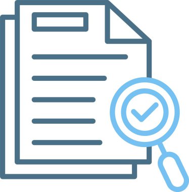 İnceleme Satırı İki Renk Simgesi