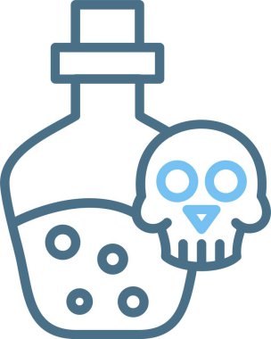 Şişe Satırı İki Renk Simgesi