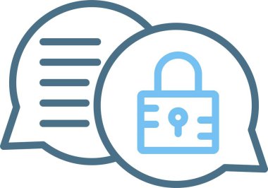 Sohbet Satırı İki Renk Simgesi