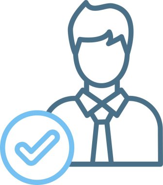 Aday Satırı İki Renk Simgesi