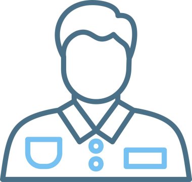 Çalışan Satırı İki Renk Simgesi