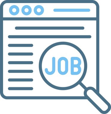 Görev Arama Satırı İki Renk Simgesi