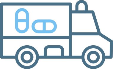 Aktarım Satırı İki Renk Simgesi