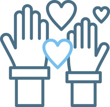 Eller İkinci Satır Renk Simgesinde