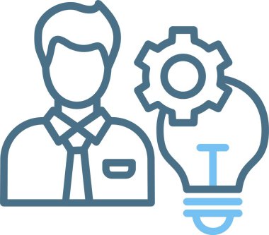 Yetenek Satırı İki Renk Simgesi