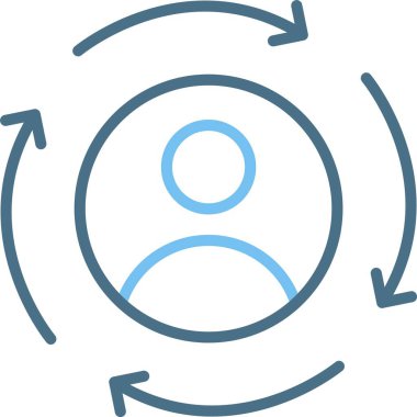 Tutarlılık Satırı İki Renk Simgesi