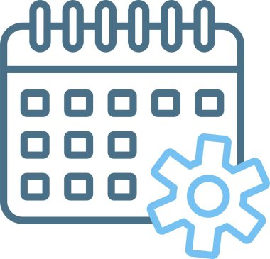 Olay Yönetimi Satırı İki Renk Simgesi