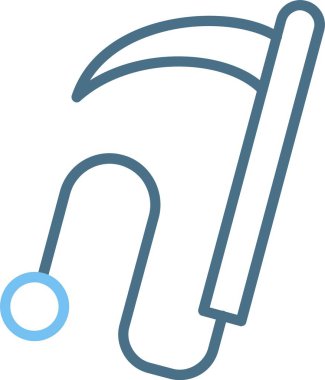 Kusari Satırı İki Renk Simgesi