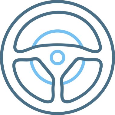 Direksiyon Hattının İki Renkli Simgesi