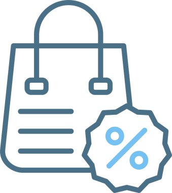 Alışveriş Torbası İkinci Renk Simgesi