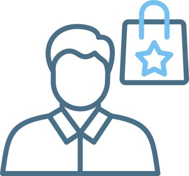 Müşteri Satırı İki Renk Simgesi