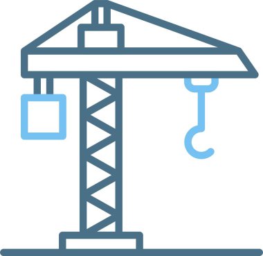 Turna Çizgisi İki Renk Simgesi