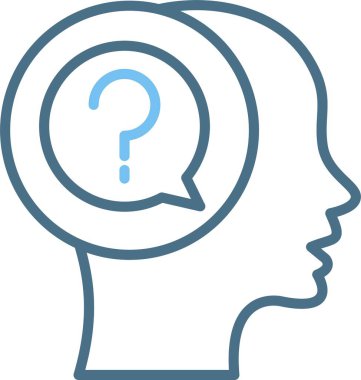 Şüphe Satırı İki Renk Simgesi