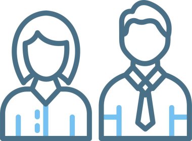 Takım Satırı İki Renk Simgesi