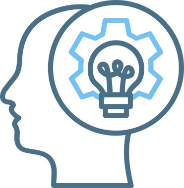 Geliştirme Satırı İki Renk Simgesi