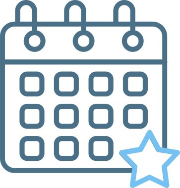 Olay takvimi İkinci Renk Simgesi