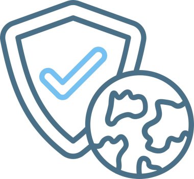 Sigorta Satırı İki Renk Simgesi