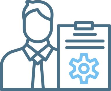 Proje Yöneticisi İkinci Renk Simgesi