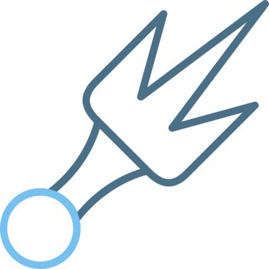 Sai Satırı İki Renk Simgesi