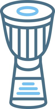 Djembe Satır İki Renk Simgesi