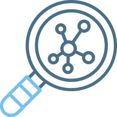 Nöron Satırı İki Renk Simgesi