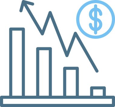 Kâr Satırı İki Renk Simgesi