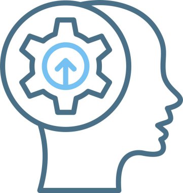 Yetenek Satırı İki Renk Simgesi