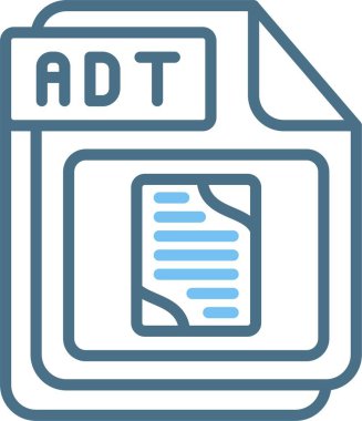 ADT Line Two Color Icon clipart