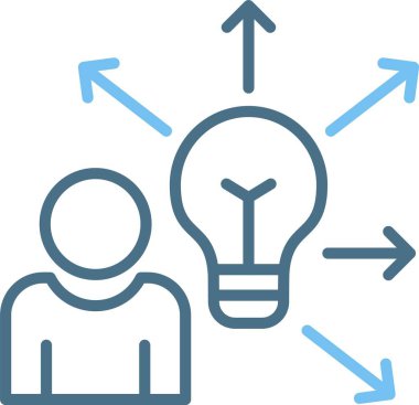 Yetenek Satırı İki Renk Simgesi