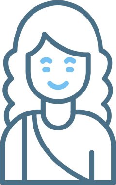 Afrodit Satır İki Renk Simgesi