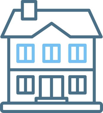 Çift Katlı Ev Satırı İkinci Renk Simgesi