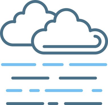 Foggy Line İki Renk Simgesi