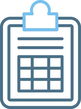 Tahta Satırı İki Renk Simgesi