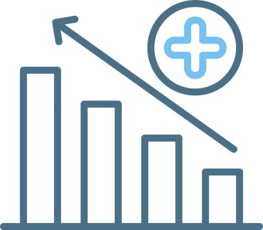İstatistik Satırı İki Renk Simgesi
