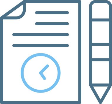 Rapor Satırı İki Renk Simgesi