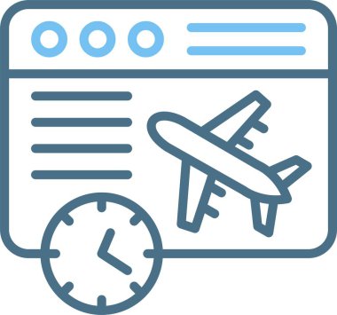 Gecikmeli Satır İki Renk Simgesi