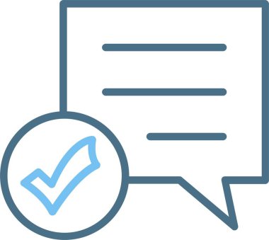 İleti Satırı İki Renk Simgesi