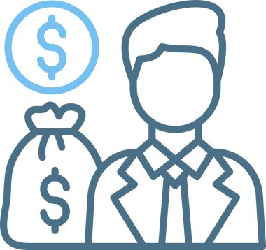 Zengin Satır İki Renk Simgesi