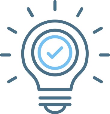 Çözüm Satırı İki Renk Simgesi