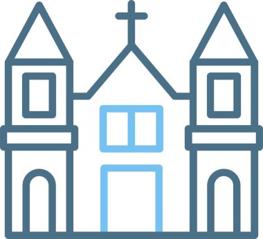 Katolik Satır İki Renk Simgesi