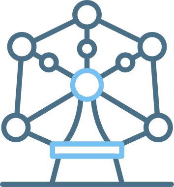 Atomium Satırı İki Renk Simgesi