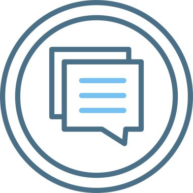 Yorum Satırı İki Renk Simgesi