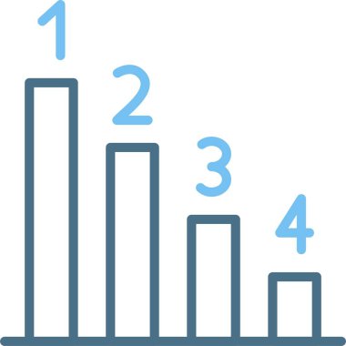 Sıra Satırı İki Renk Simgesi