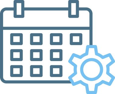 Olay Yönetimi Satırı İki Renk Simgesi