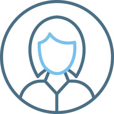 Kullanıcı Satırı İki Renk Simgesi